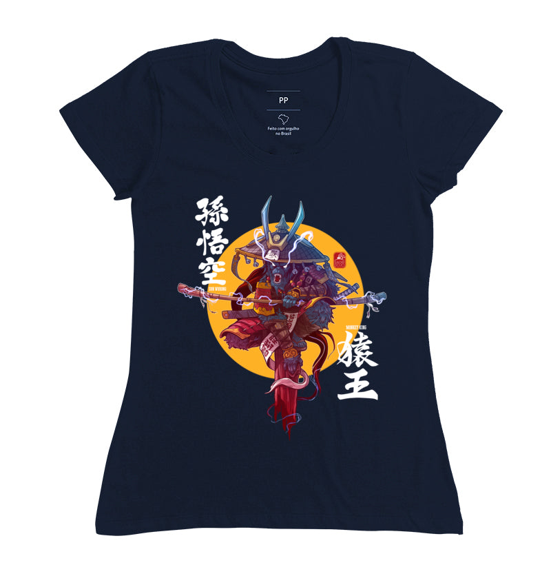 Camiseta Sun Wukong Algodão Premium